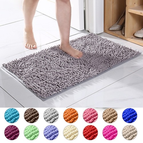 Extra large chenille bath mat - bath,