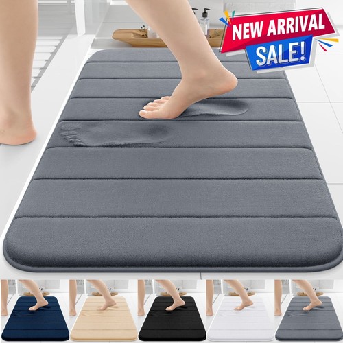Non slip bath mat - slip, large