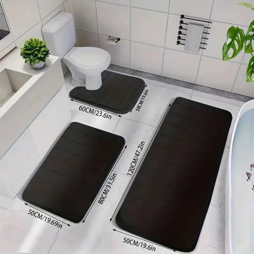 Memory foam bath - mat, extra