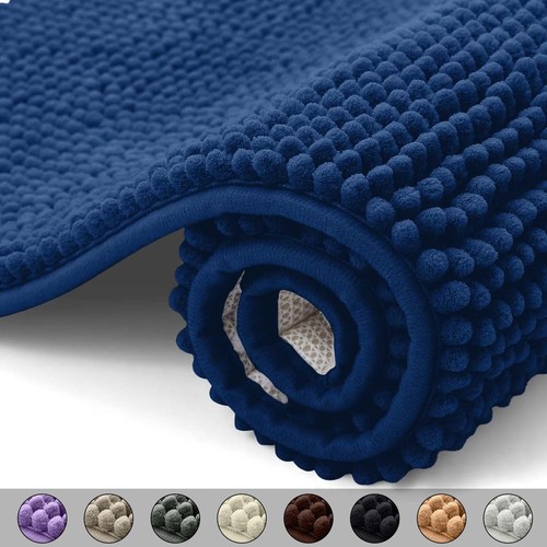 Extra large chenille bath mat - bath,