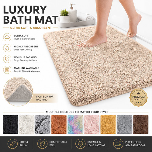Non slip bath mat - slip,