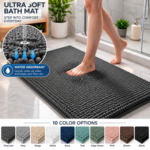 Non slip bath mat - bath, water