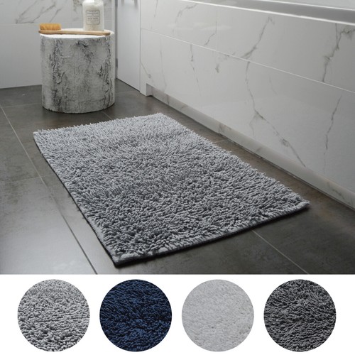 Tumble twist cotton bath mat - cotton,